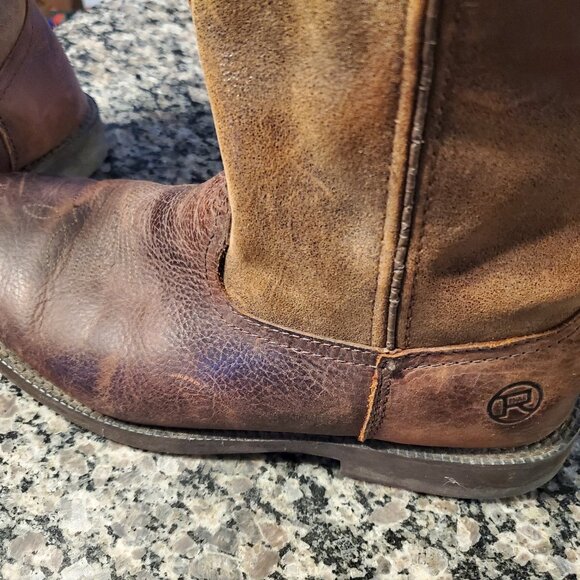 Men's Roper Square Toe Boots - Picture 3 of 6